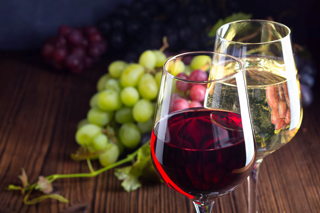 Le raisin et le vin